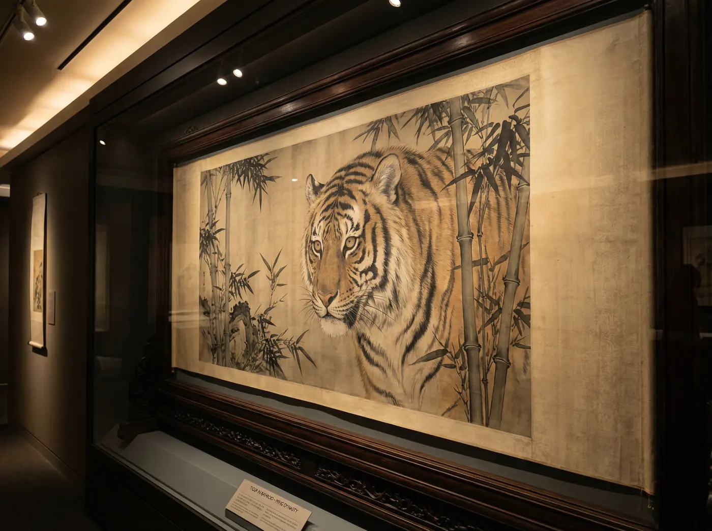 水墨虎画 - 四虎tv | 工笔虎画鉴赏